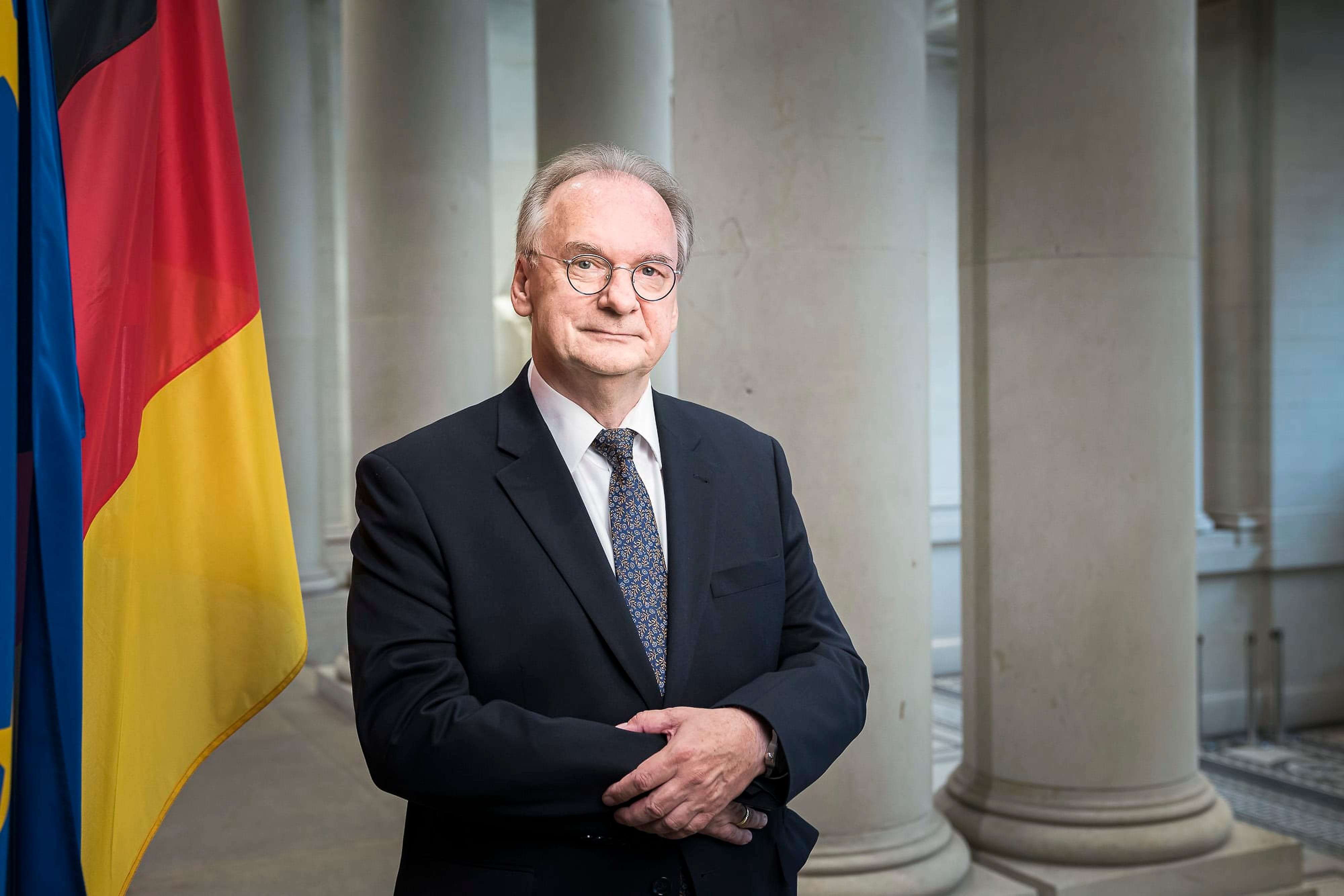Reiner Haseloff, offizielles Porträt als Bundesratspräsident