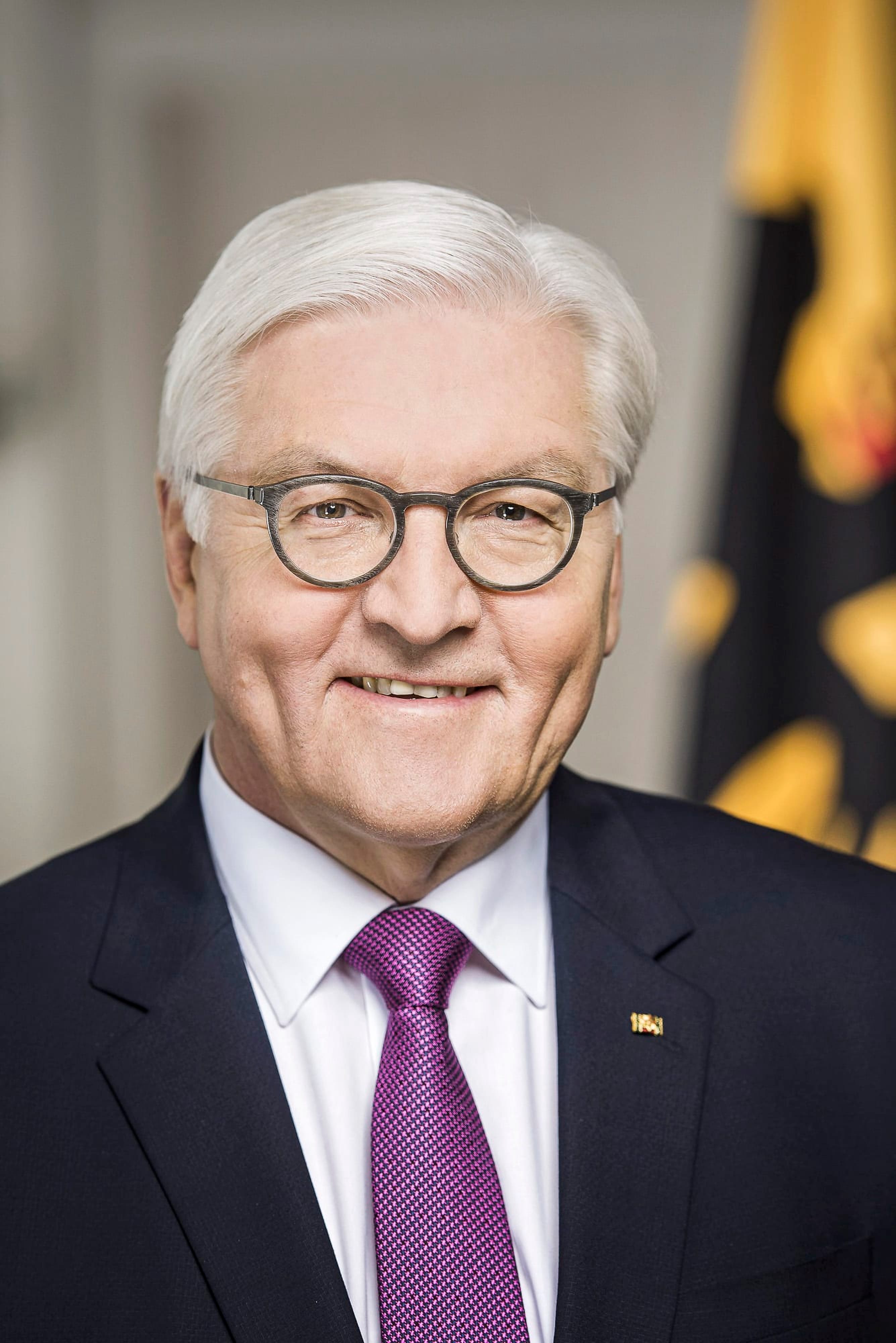 Frank-Walter Steinmeier, Bundespräsident, offizielles Porträt